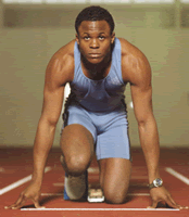 Daniel S. Caines, World Indoor 400m champion, World Indoor 400m silver medalist 2003, Europa Cup champion 2002, European and Commonwealth games champion 2002 